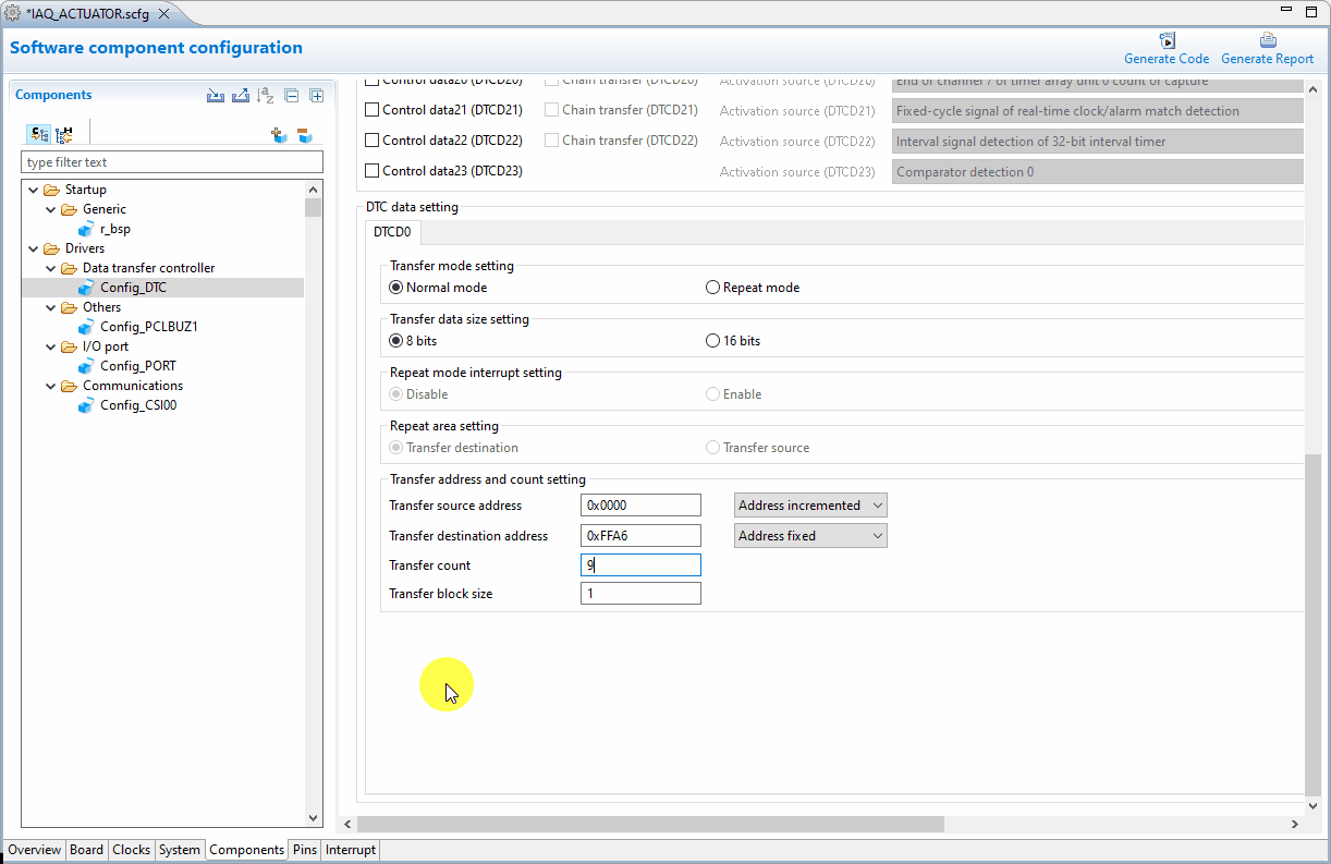 Project Configuration
